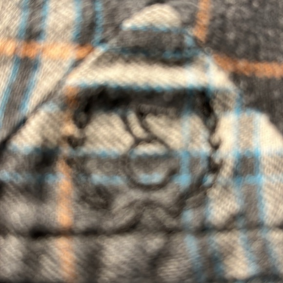 Ezekiel Mens Plaid Button Up Flannel Shirt Color Blue/White Size Large - Picture 4 of 4